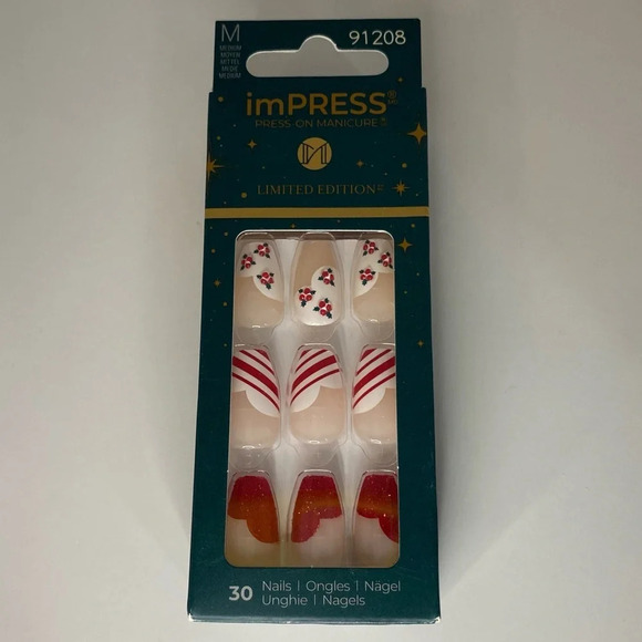 imPress Holiday Limited Edition Press On Manicure Nails - Picture 1 of 5